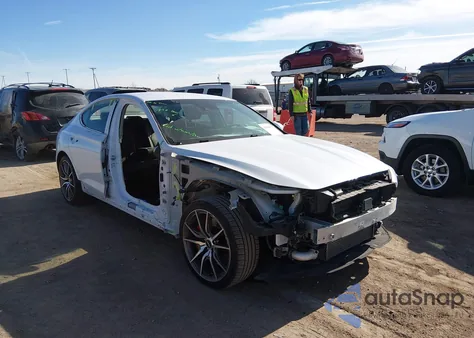 2019 Genesis G70 2.0T Sport из США, поврежденный, VIN KMTG24LA6KU026183